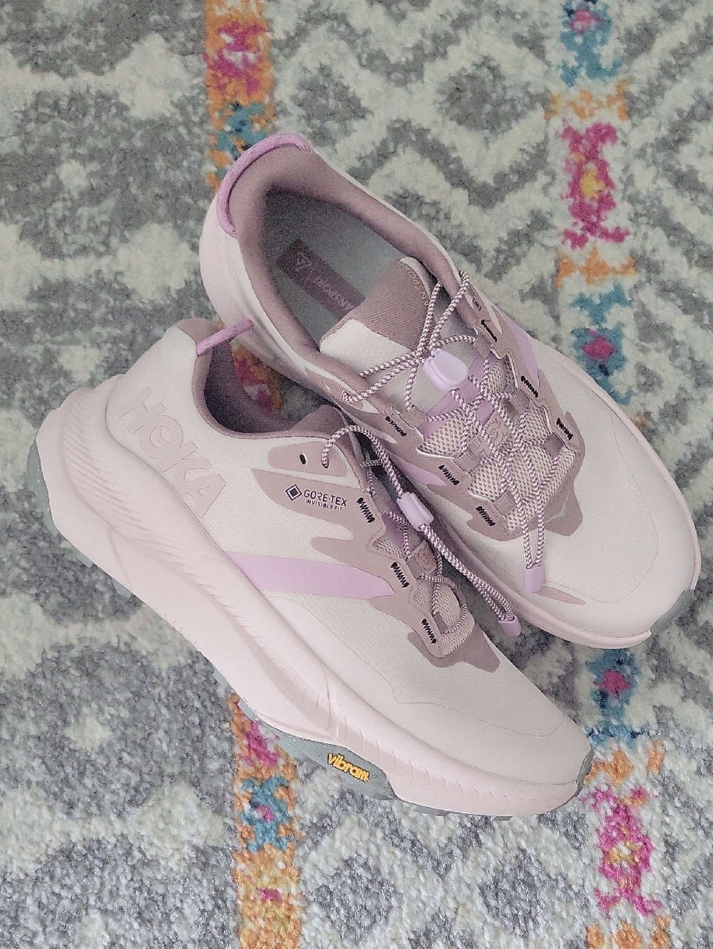 BRAND NEW Hoka Women's Pale Pink GORE-TEX Walking Sneakers